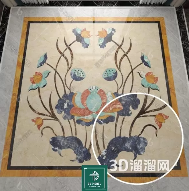 MATERIAL – TEXTURES – DECORATION TILES – 0156