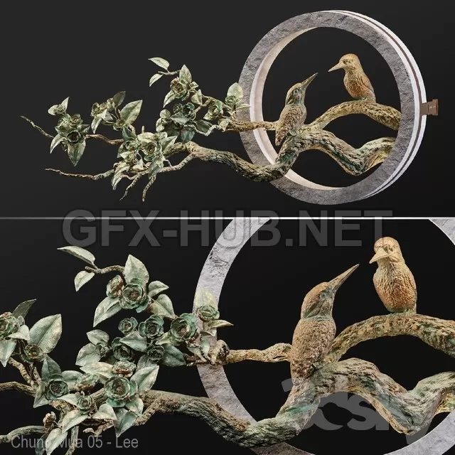 Birds lights alcedo atthis (VrayCorona) 3D model – 208253 Birds lights alcedo atthis (VrayCorona) 3D model – 208253