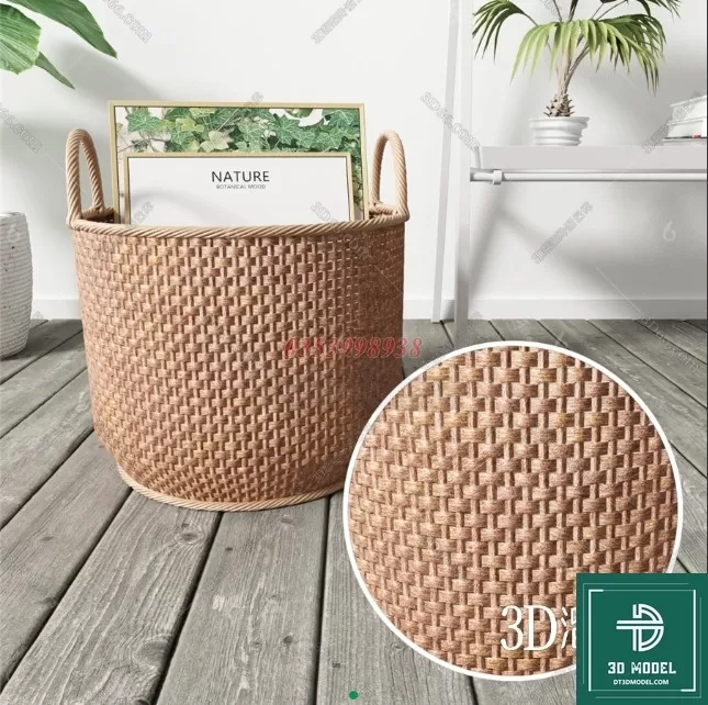 MATERIAL – TEXTURES – RATTAN – 0407
