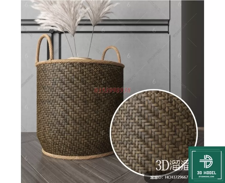 MATERIAL – TEXTURES – RATTAN – 0455