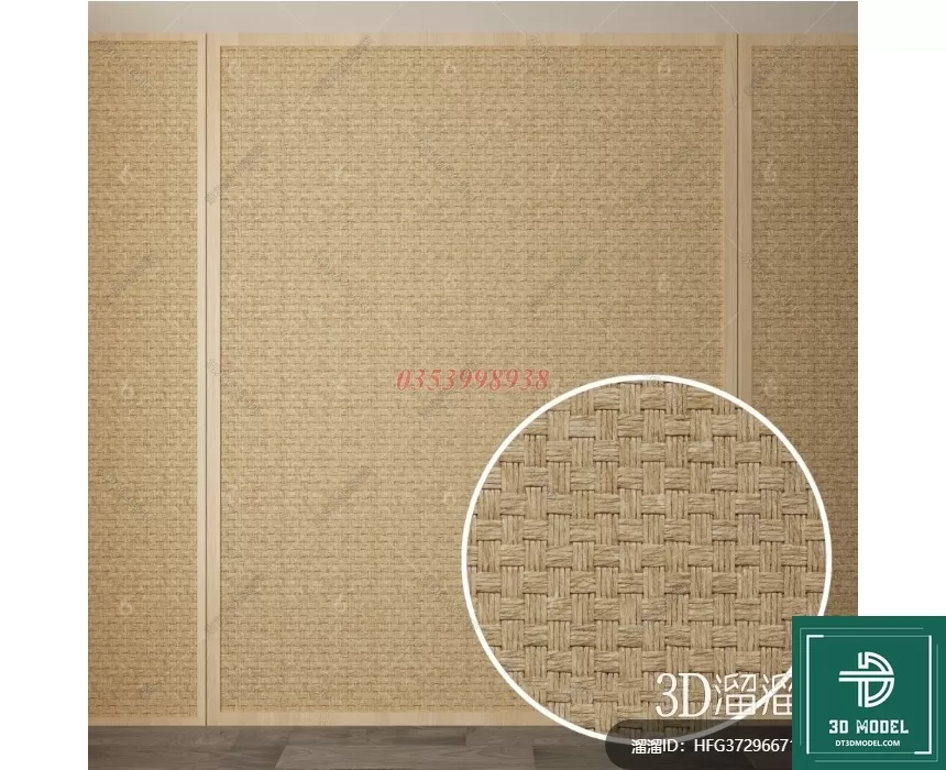 MATERIAL – TEXTURES – RATTAN – 0458
