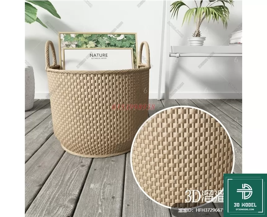 MATERIAL – TEXTURES – RATTAN – 0462
