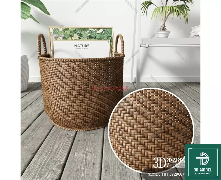 MATERIAL – TEXTURES – RATTAN – 0463