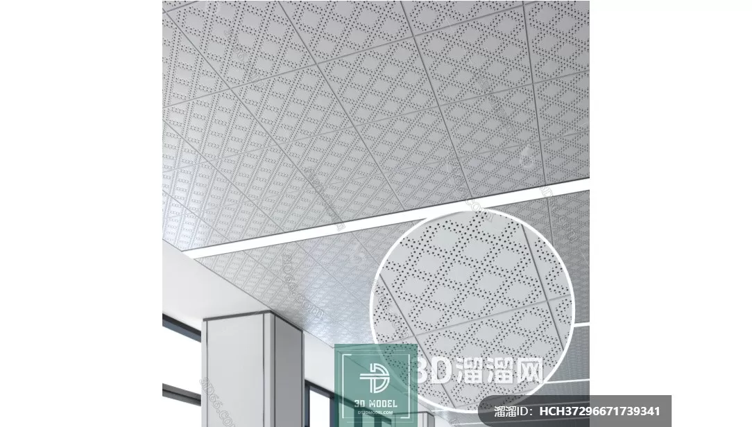 MATERIAL – TEXTURES – OFFICE CEILING – 0043