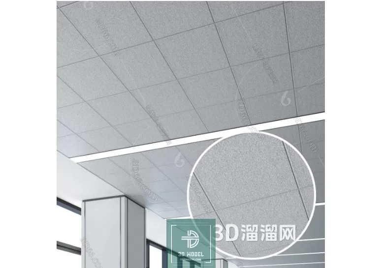 MATERIAL – TEXTURES – OFFICE CEILING – 0046