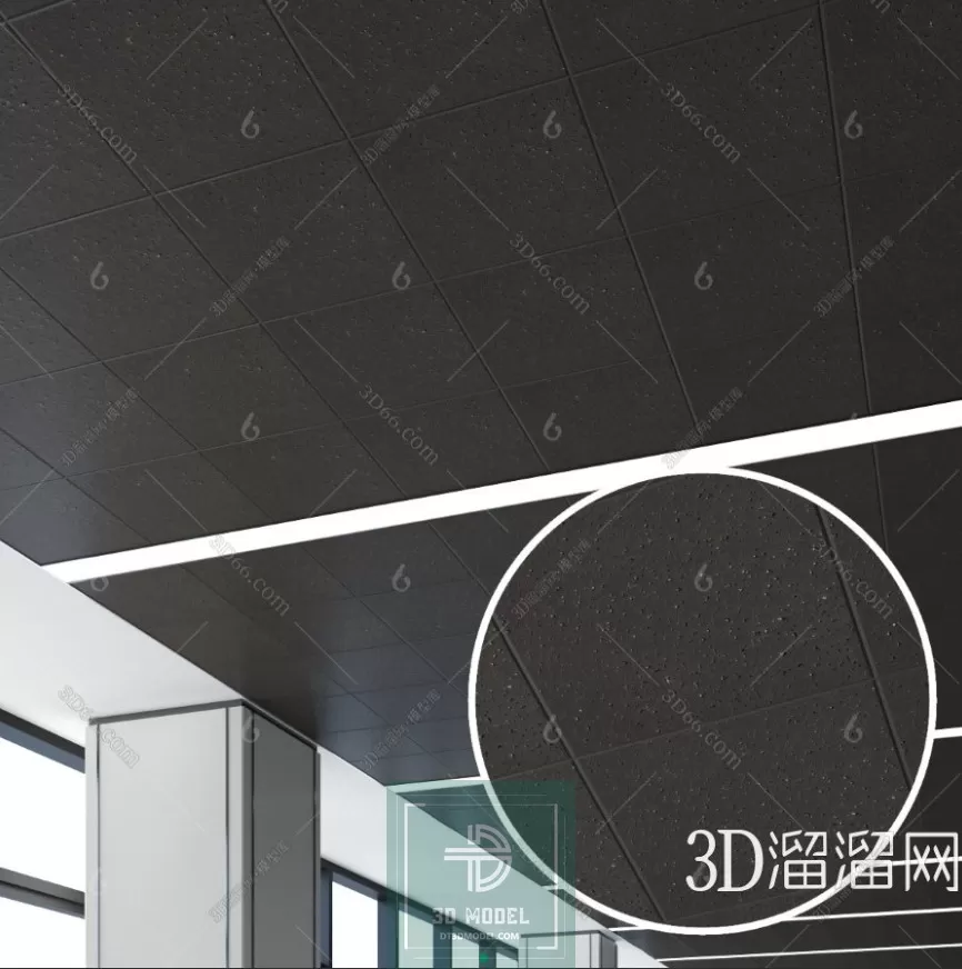 MATERIAL – TEXTURES – OFFICE CEILING – 0050