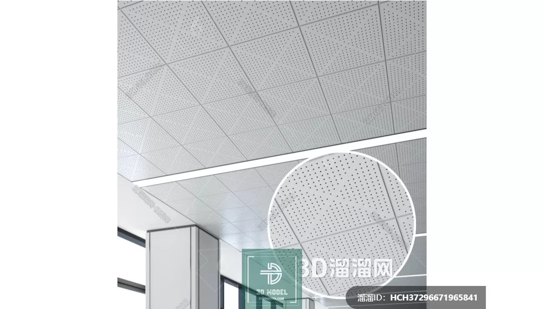 MATERIAL – TEXTURES – OFFICE CEILING – 0052