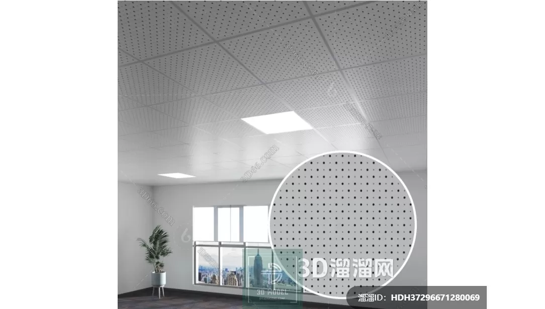 MATERIAL – TEXTURES – OFFICE CEILING – 0057