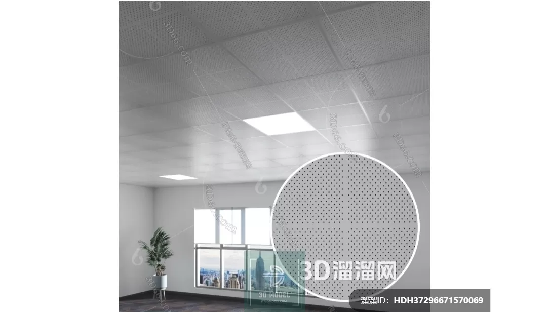 MATERIAL – TEXTURES – OFFICE CEILING – 0069