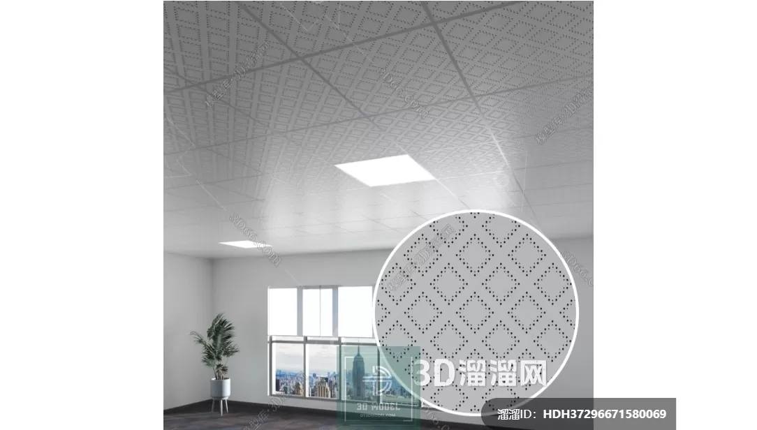 MATERIAL – TEXTURES – OFFICE CEILING – 0070