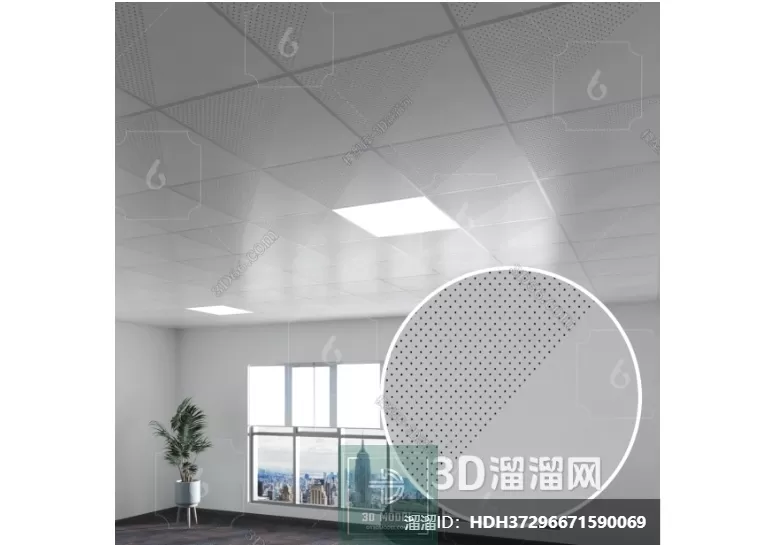 MATERIAL – TEXTURES – OFFICE CEILING – 0071
