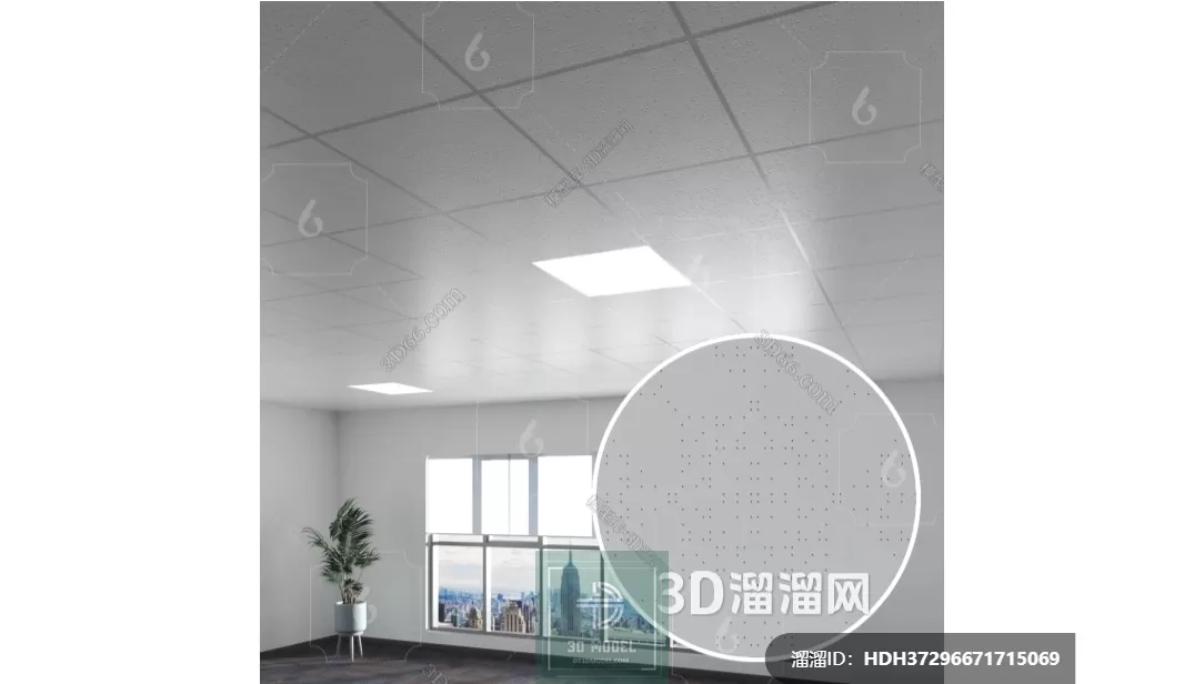 MATERIAL – TEXTURES – OFFICE CEILING – 0077