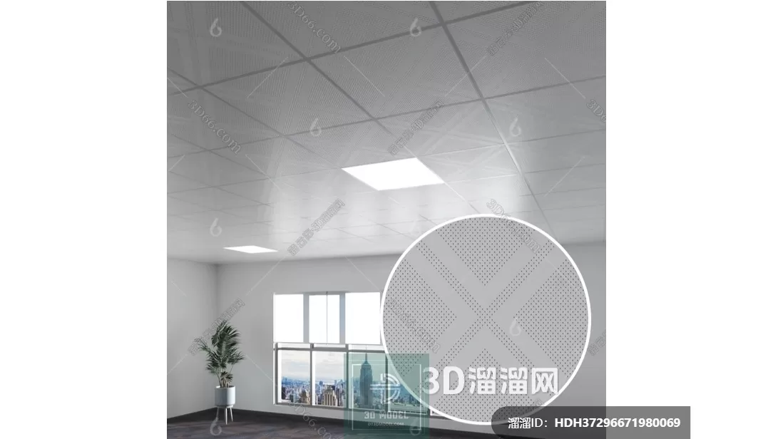 MATERIAL – TEXTURES – OFFICE CEILING – 0085