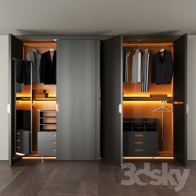 3DSKYMODEL – Shelf – Wardrobe – 239