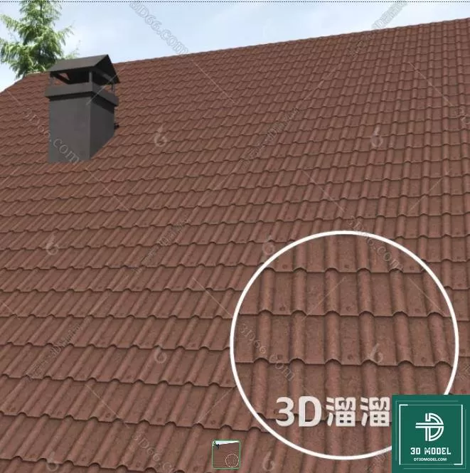 MATERIAL – TEXTURES – ROOF TILES – 0045