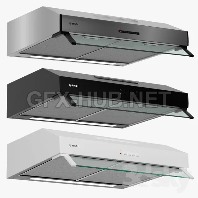 Bosch 60cm Built-under cooker hood DUL63CC50B Serie 4 – 208725