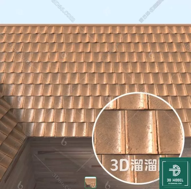 MATERIAL – TEXTURES – ROOF TILES – 0056