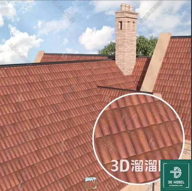 MATERIAL – TEXTURES – ROOF TILES – 0065