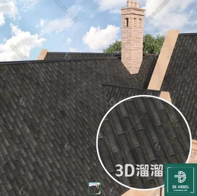 MATERIAL – TEXTURES – ROOF TILES – 0067