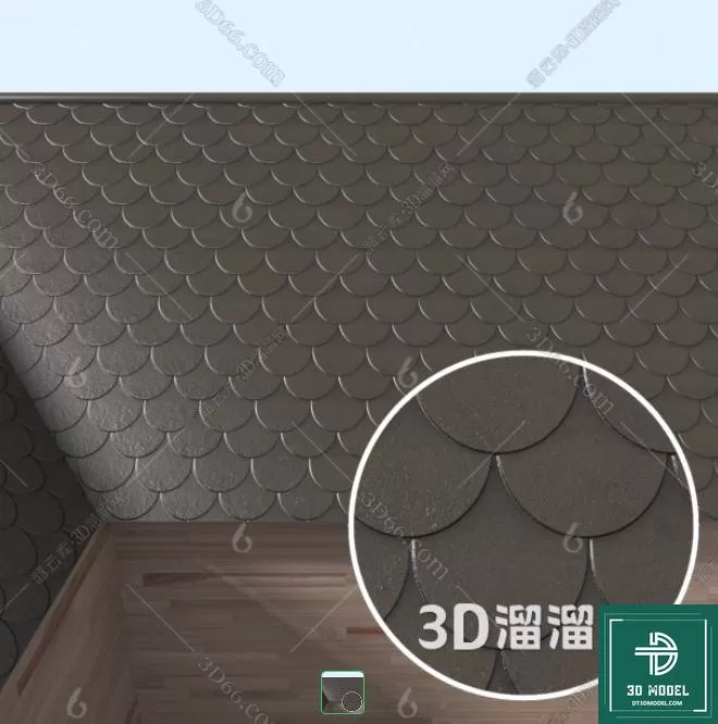 MATERIAL – TEXTURES – ROOF TILES – 0069