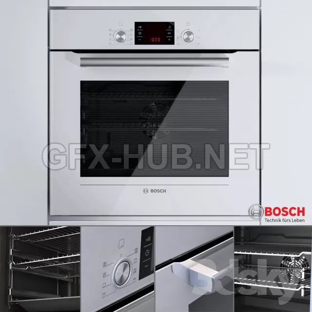 BOSCH HBG 43 T 420 3d Model – 208729