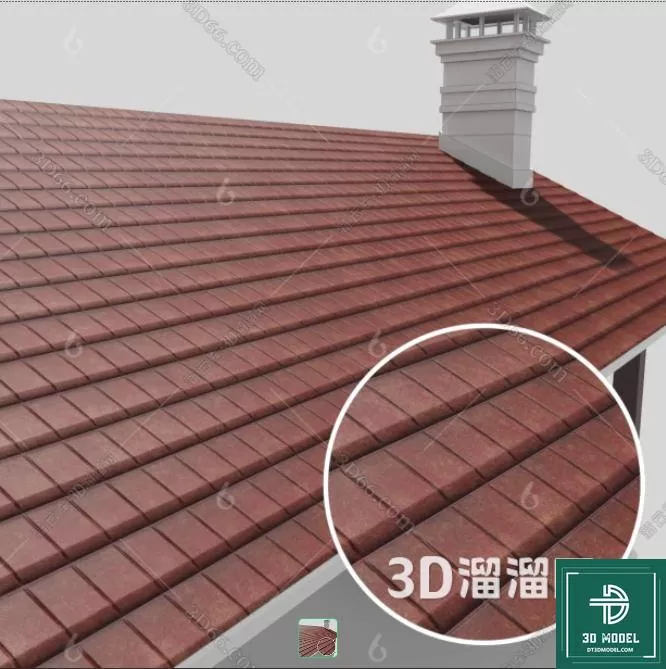 MATERIAL – TEXTURES – ROOF TILES – 0086