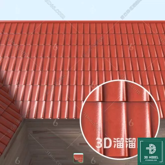 MATERIAL – TEXTURES – ROOF TILES – 0096