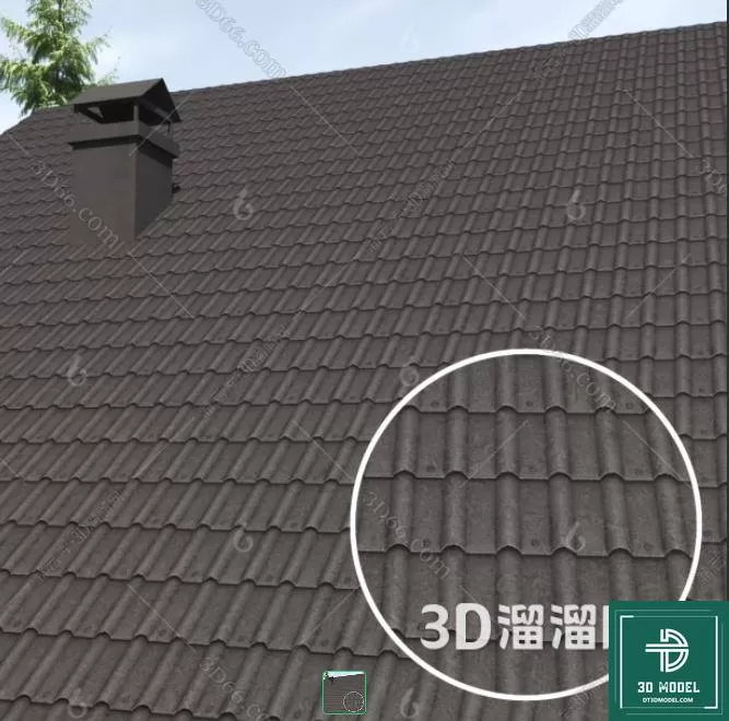 MATERIAL – TEXTURES – ROOF TILES – 0104