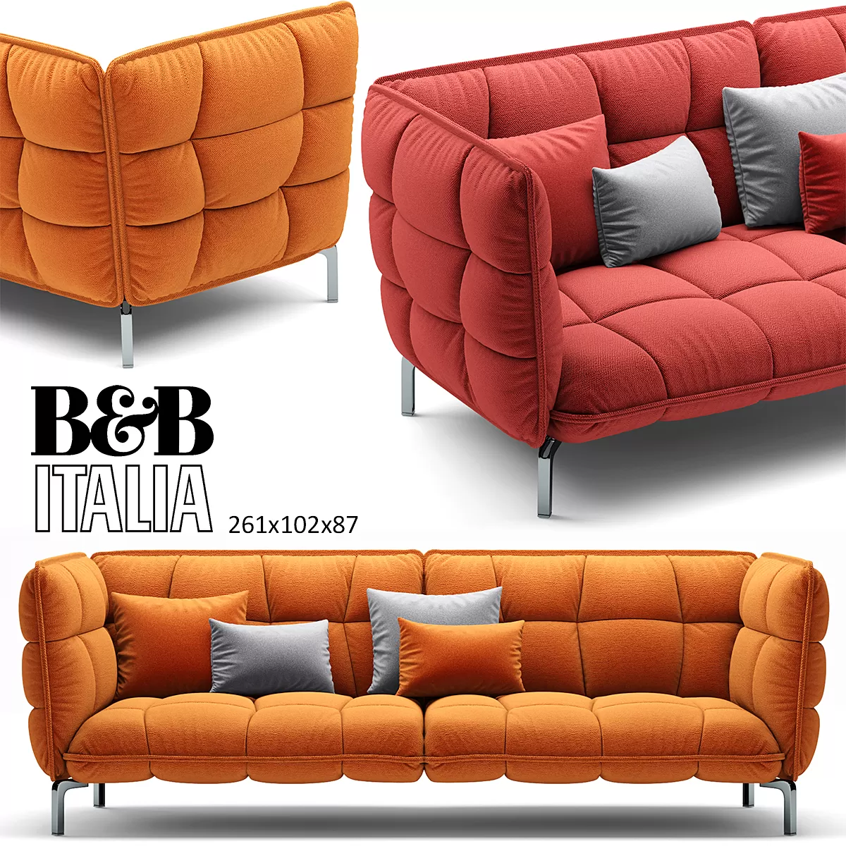 3DSKYMODEL – Sofa – 258