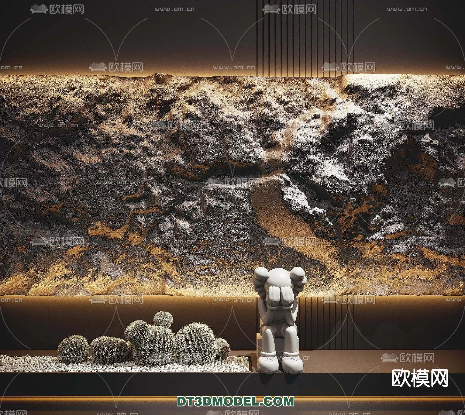 MATERIAL – TEXTURES – ROCK WALL – 0002