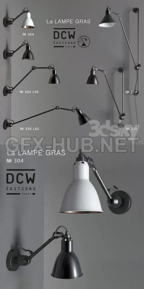 Bra Set  La Lampe GRAS 3d model – 208839