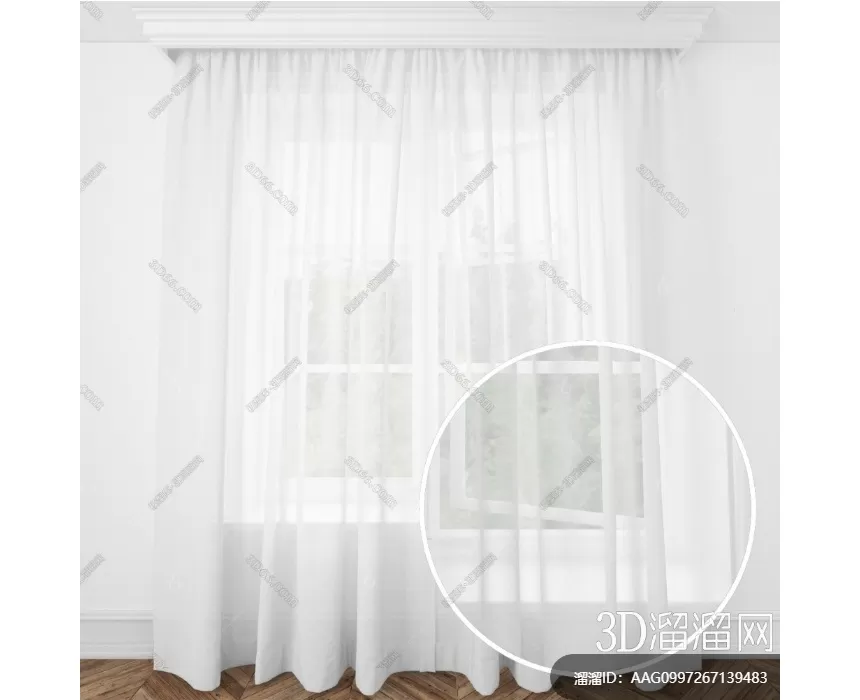 MATERIAL – TEXTURES – VEIL FOR CURTAIN – 0001