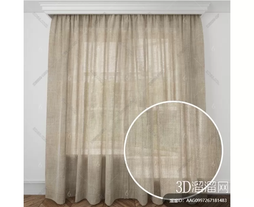 MATERIAL – TEXTURES – VEIL FOR CURTAIN – 0004