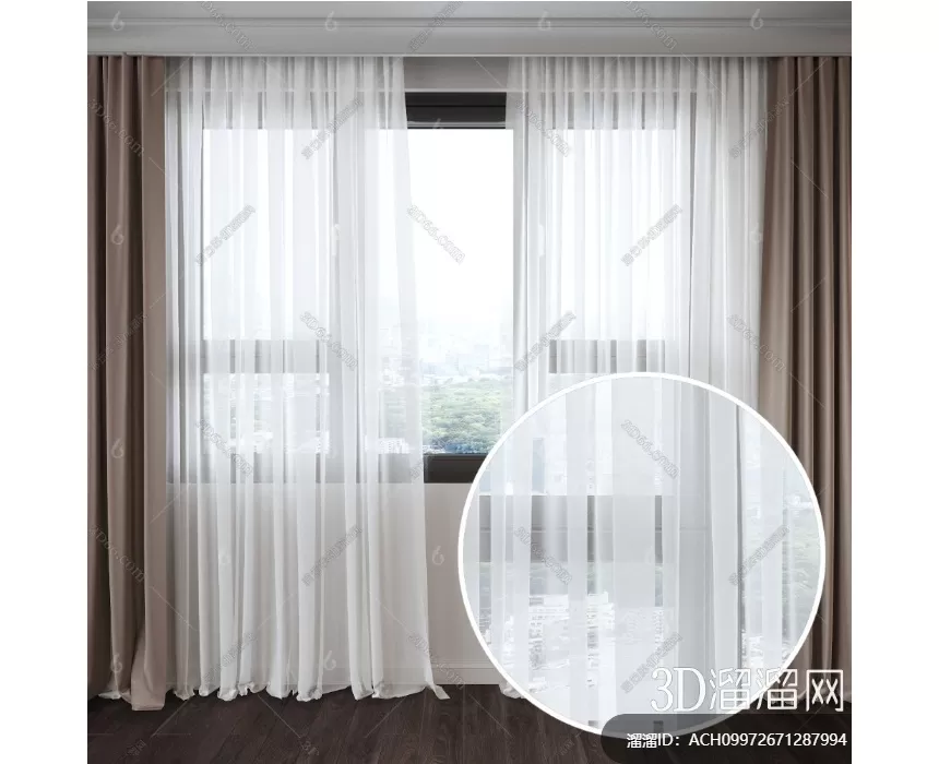 MATERIAL – TEXTURES – VEIL FOR CURTAIN – 0021