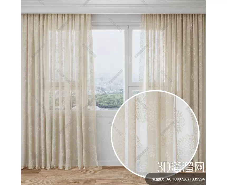 MATERIAL – TEXTURES – VEIL FOR CURTAIN – 0026