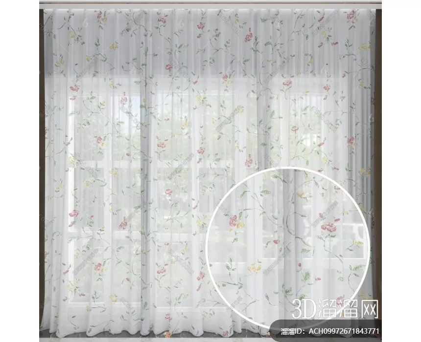 MATERIAL – TEXTURES – VEIL FOR CURTAIN – 0043