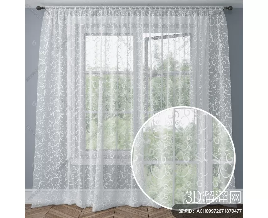 MATERIAL – TEXTURES – VEIL FOR CURTAIN – 0048