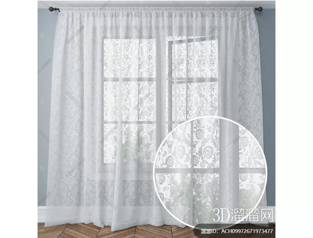 MATERIAL – TEXTURES – VEIL FOR CURTAIN – 0052