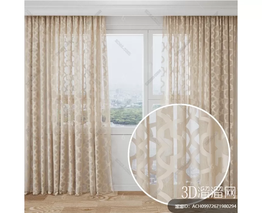 MATERIAL – TEXTURES – VEIL FOR CURTAIN – 0053