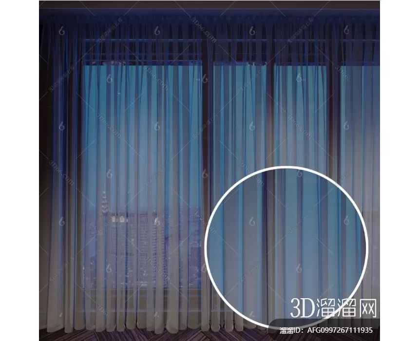 MATERIAL – TEXTURES – VEIL FOR CURTAIN – 0055