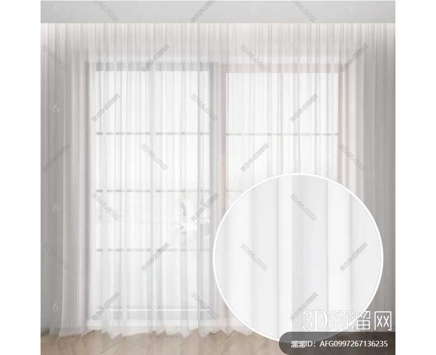 MATERIAL – TEXTURES – VEIL FOR CURTAIN – 0056