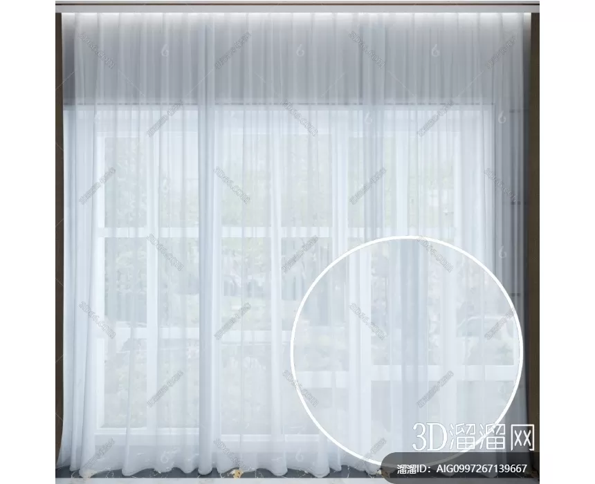MATERIAL – TEXTURES – VEIL FOR CURTAIN – 0059