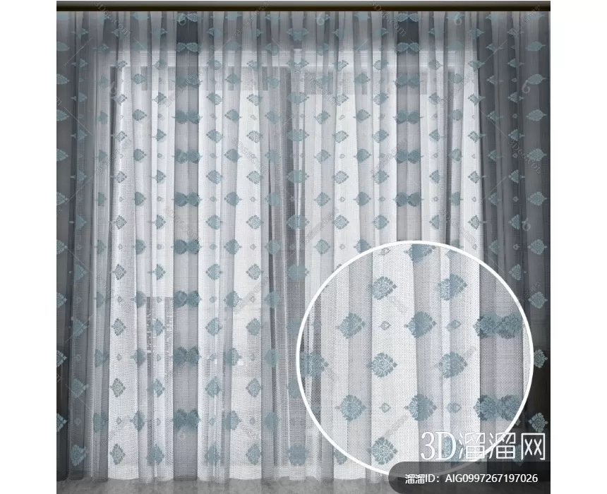 MATERIAL – TEXTURES – VEIL FOR CURTAIN – 0062