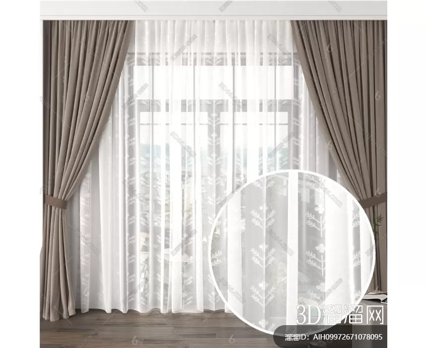 MATERIAL – TEXTURES – VEIL FOR CURTAIN – 0065