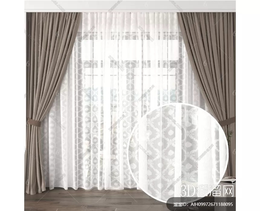 MATERIAL – TEXTURES – VEIL FOR CURTAIN – 0075