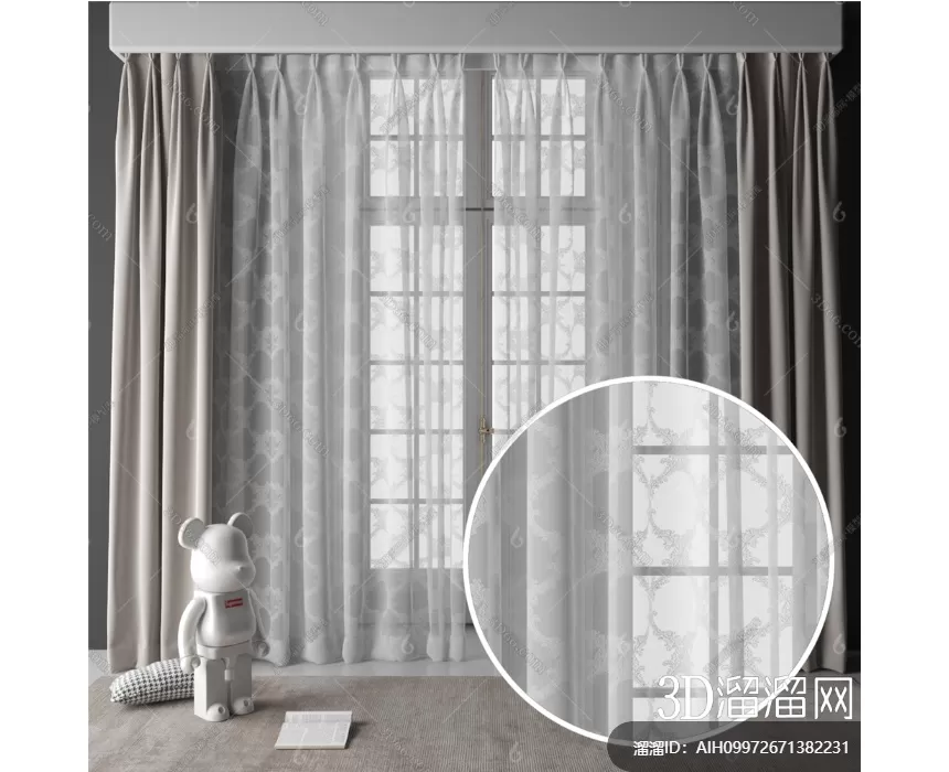 MATERIAL – TEXTURES – VEIL FOR CURTAIN – 0088