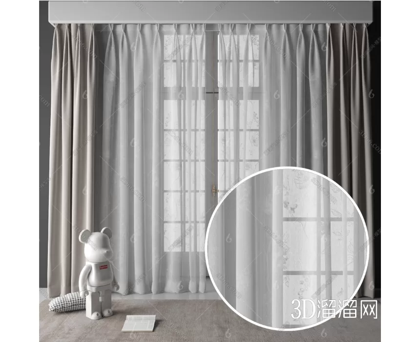 MATERIAL – TEXTURES – VEIL FOR CURTAIN – 0109