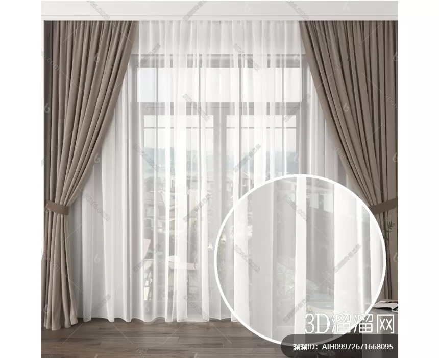 MATERIAL – TEXTURES – VEIL FOR CURTAIN – 0110