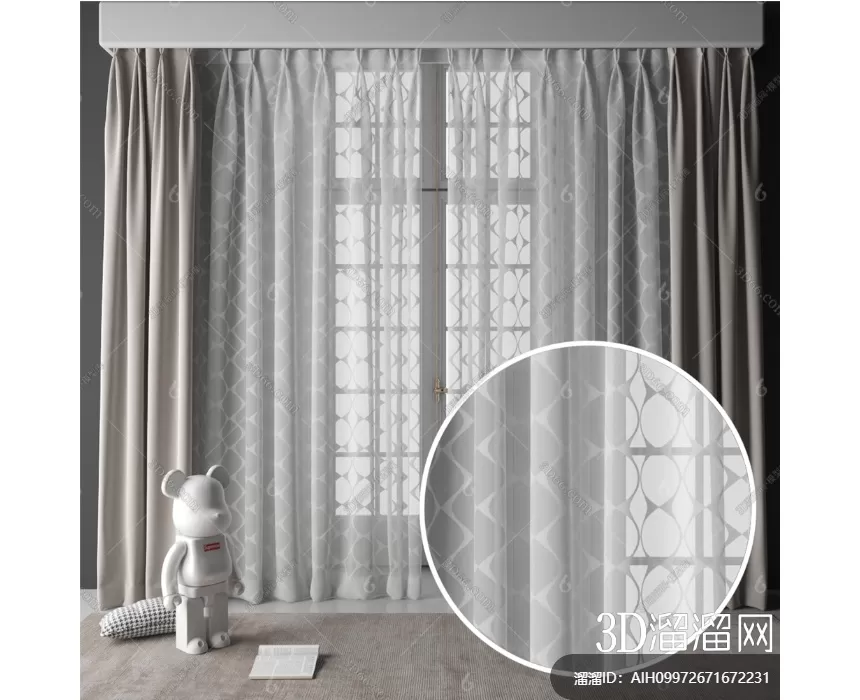 MATERIAL – TEXTURES – VEIL FOR CURTAIN – 0111