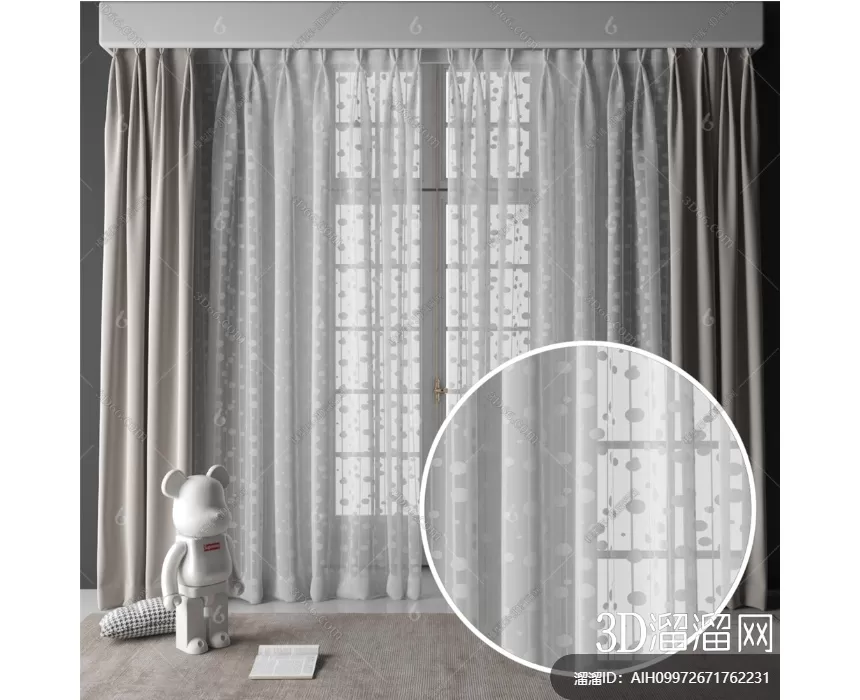 MATERIAL – TEXTURES – VEIL FOR CURTAIN – 0116